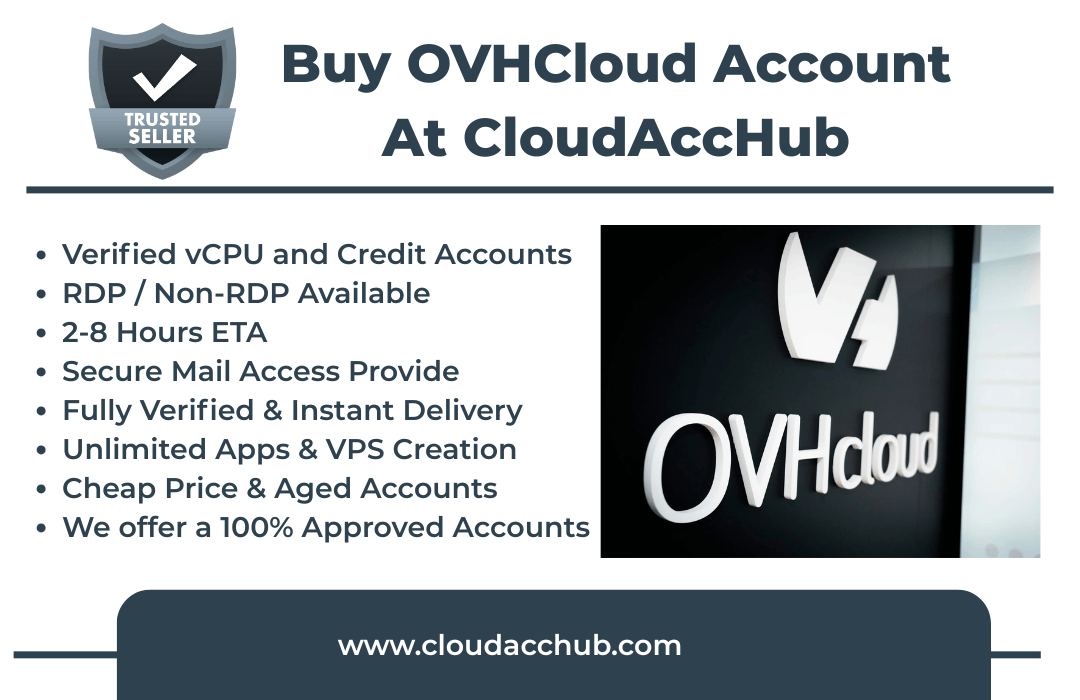 OVHCloud Account for sale
