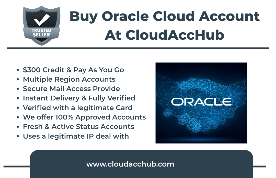 Oracle Cloud Account for sale