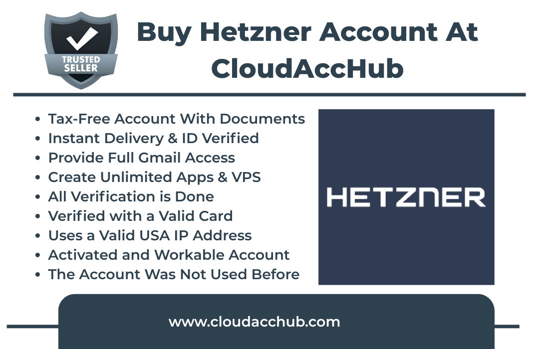 Hetzner account for sale